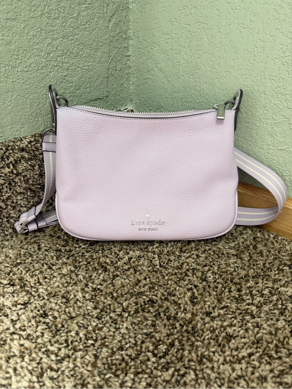 ♠️ kate spade ♠️ - Rosie Crossbody with Striped Strap - Picture 4 of 8